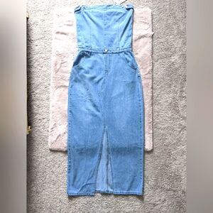Denim dress